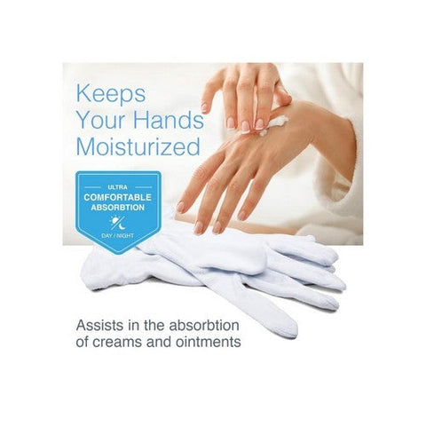 Cara, Cotton Gloves Small, 1 Pair