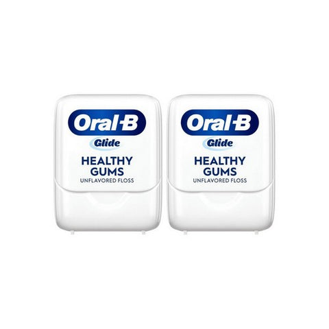 Oral-B, Glide Floss Healthy Gums Unflavored, 109.2 YD