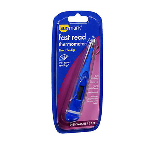 Sunmark, Fast Read Thermometer Flexible Tip, 1 each