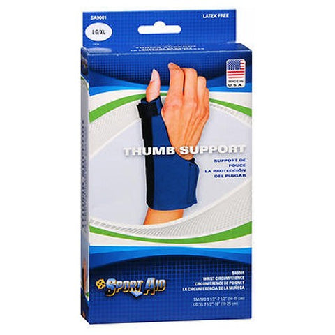 Sport Aid, Sportaid Thumb Neoprene, Blue Large X-Large 1 each