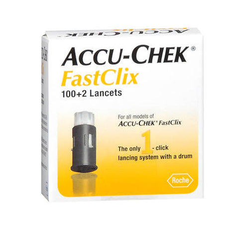 Accu-Chek, Fastclix Lancets, Box Of 102