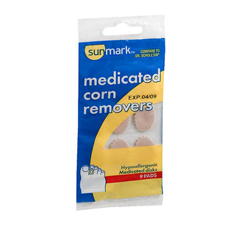 Sunmark, Medicated Corn Removers, 9 each