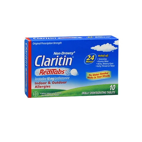 Claritin, 24 Hour Allergy Reditabs, 10 tabs