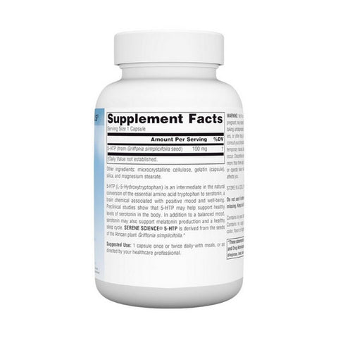 Source Naturals, 5-HTP, 100 mg, 120 caps