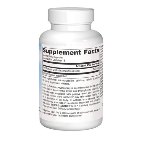 Source Naturals, 5-HTP, 50 mg, 30 caps