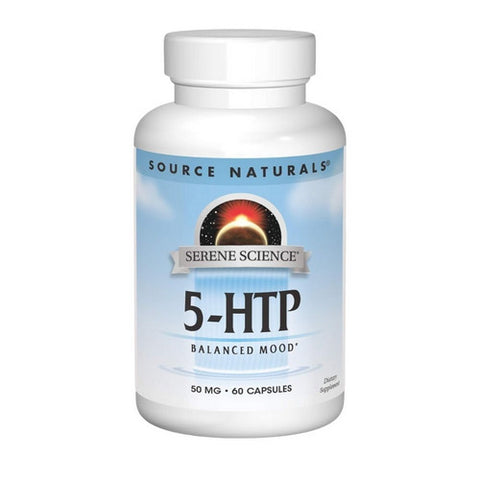 Source Naturals, 5-HTP, 50 mg, 60 caps