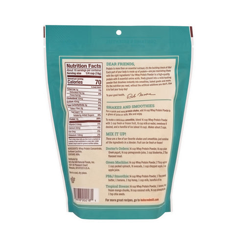 Bobs Red Mill, Whey Protein Concentrate, 12 Oz(Case Of 4)