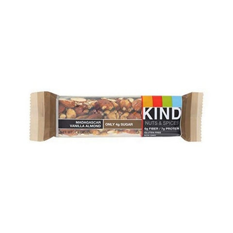 Kind, Madagascar Vanilla Almond Bar, 1.4 Oz(Case Of 12)