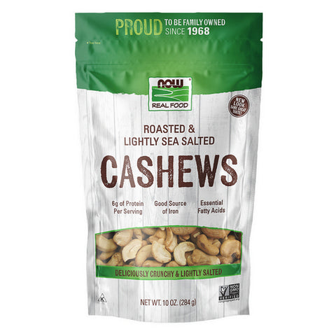 Now Foods, Cashews Roasted and Salted, 10 oz