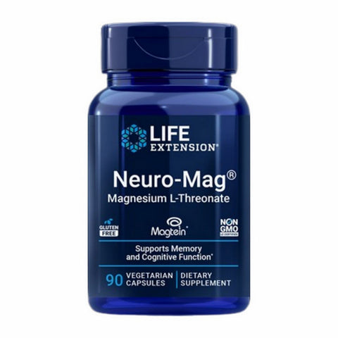 Life Extension, Neuro-Mag Magnesium L-Threonate, 90 Vcaps