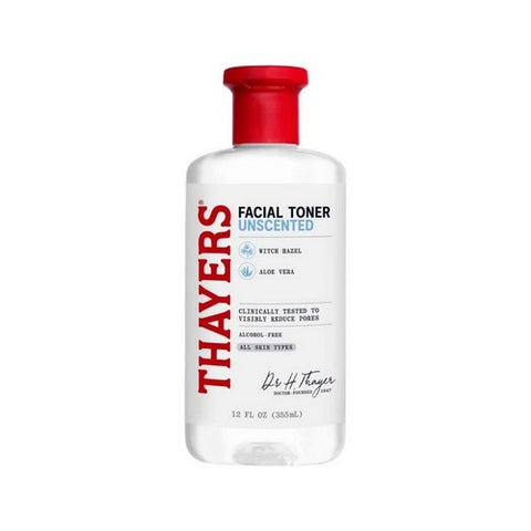 Thayers, Witch Hazel Toner with Aloe Vera, Unscented 12 OZ