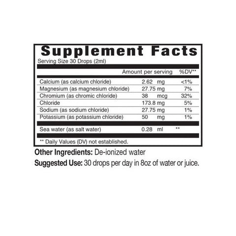 Eidon Ionic Minerals, Electrolytes Concentrate, 2 oz