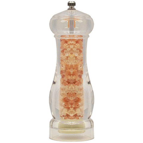 Aloha Bay, Himalayan Salt-Salt Mill Round With Ceramic Grinder, 7 INCH