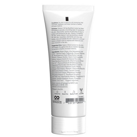 Now Foods, Vitamin C and Sea Buckthorn Lotion, 8 oz