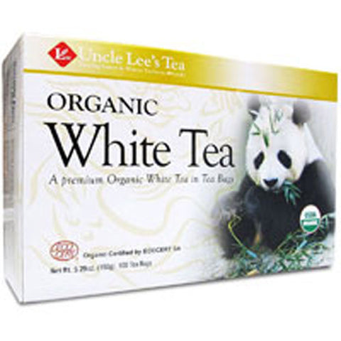Uncle Lees Teas, Organic White Tea, 40 Bags