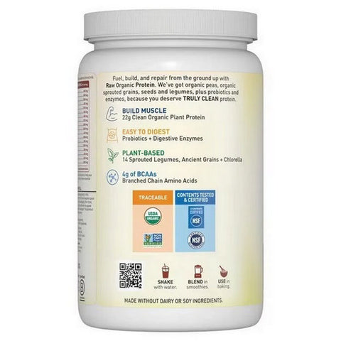 Garden of Life, Garden Of Life Raw Protein - Real Raw Vanilla Spiced Chai, 630 Grams