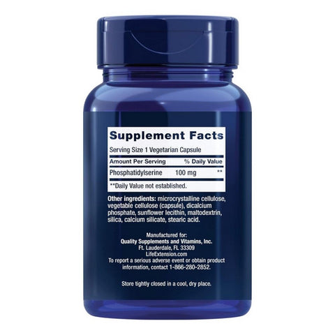 Life Extension, PS Caps, 100 mg, 100 Vcaps