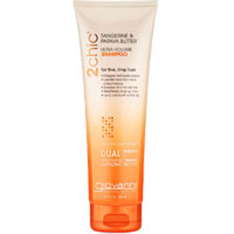 Giovanni Cosmetics, 2chic Ultra Volume Tangerine and Papaya Butter Shampoo, 8.5 oz