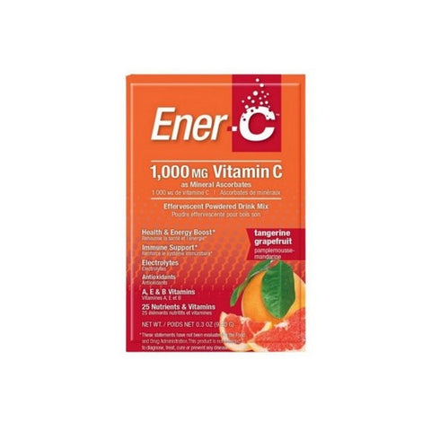 Ener-C, Ener-C, 1,000 mg, Tangerine Grapefruit 30 Packets