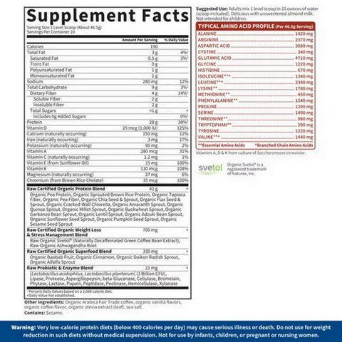 Garden of Life, Raw Organic Fit Coffee, Marley Coffee, 433 gm