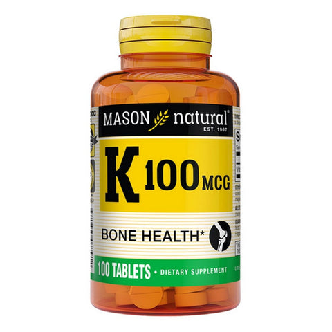 Mason, Vitamin K, 100 Mcg, 100 Tabs