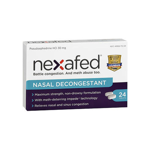 Thera-Gesic, Naxafed Nasal Decongestant, 30 Mg, 30 Tabs