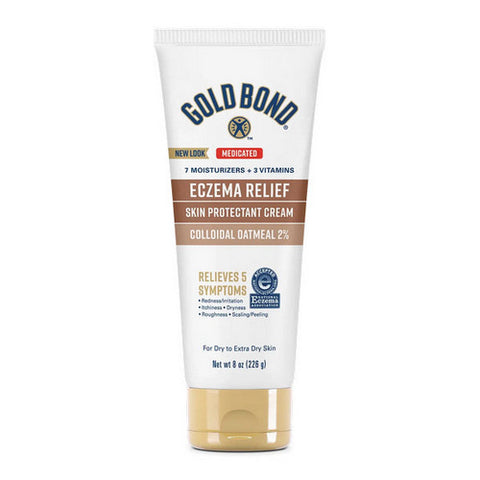 Gold Bond, Ultimate Eczema Relief Skin Protectant Cream, 8 Oz
