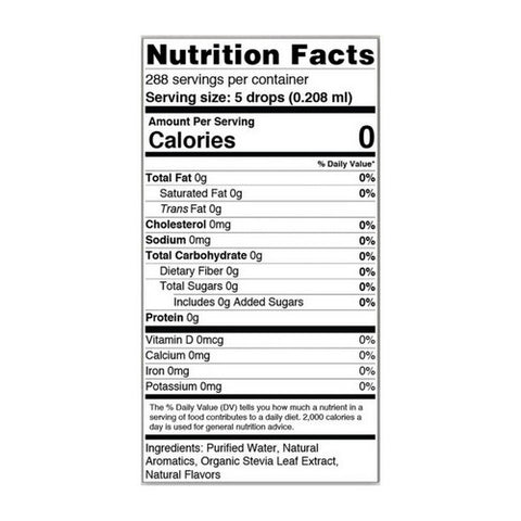 Wisdom Natural, Liquid Stevia Pumpkin Spice, 2 Oz