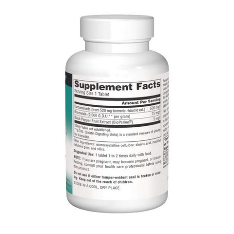 Source Naturals, Turmeric 500, 500 mg, 60 Tabs