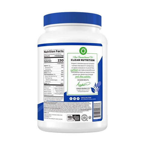 Orgain, Organic Meal Powder Vanilla Bean, 2.01 lbs