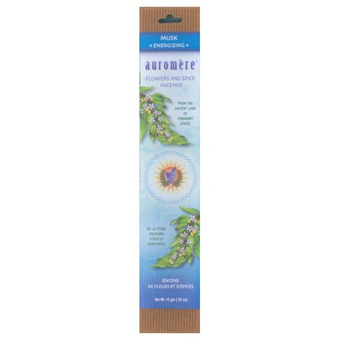 Auromere, Flower & Spice Incense, Musk 1 Count
