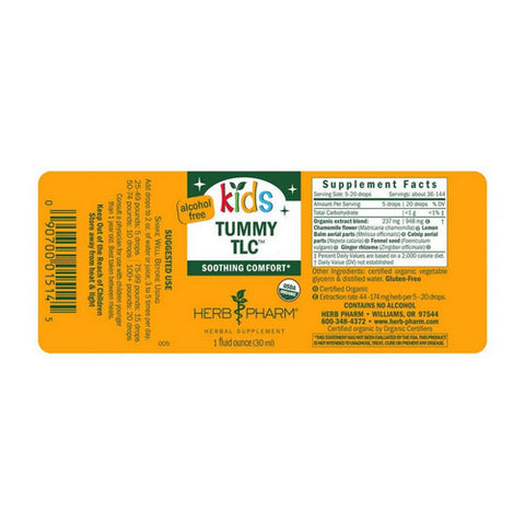Herb Pharm, Kids Tummy TLC, 1 fl oz
