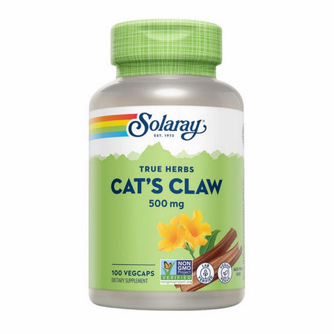 Solaray, Cat's Claw Bark, 500 mg, 100 Caps