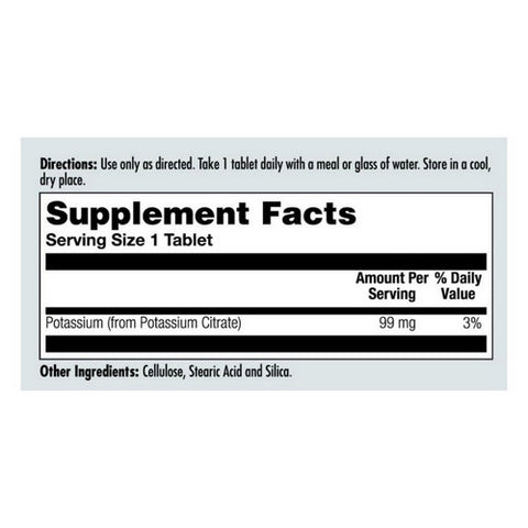 Kal, Potassium 99 Citrate, 100 Tabs