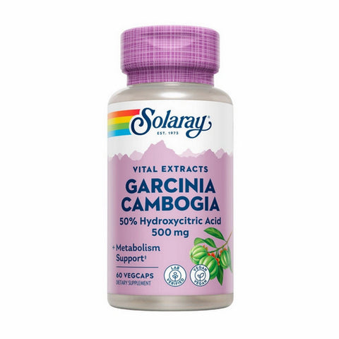 Solaray, Garcinia Cambogia Fruit Extract, 500 mg, 60 Caps