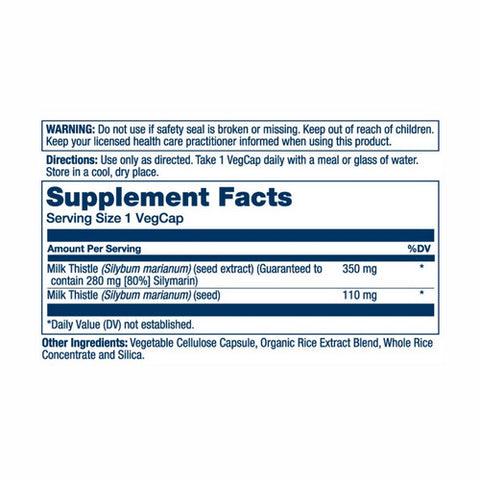 Solaray, Milk Thistle One Daily, 30 Caps