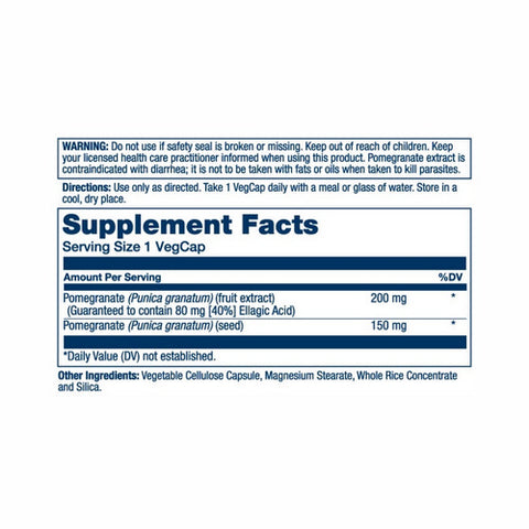 Solaray, Pomegranate Extract, 200 mg, 60 Caps