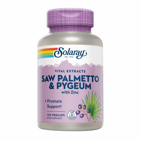 Solaray, Pygeum & Saw Palmetto, 120 Caps