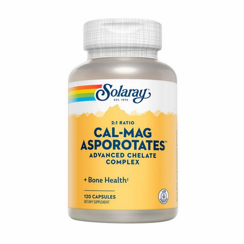 Solaray, Cal-Mag Asporotates, 120 Caps