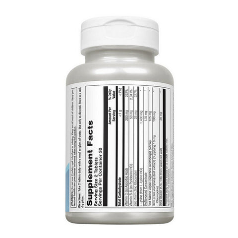 Kal, Ultra Lysine Lips, 60 Tabs