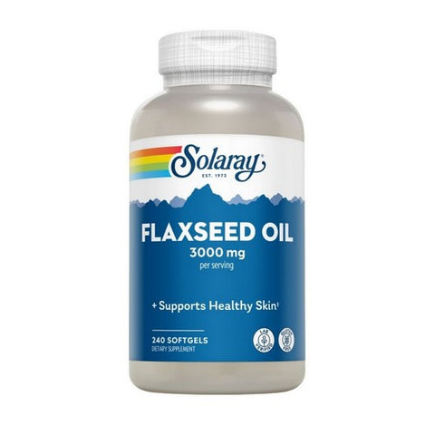 Solaray, Flaxseed Oil, 1,000 mg, 240 Softgels