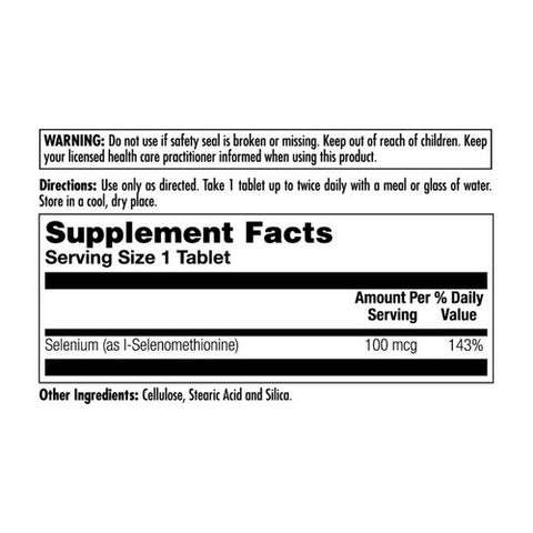 Kal, Selenium, 100 mcg, 100 Caps