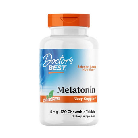 Doctors Best, Melatonin, 5 mg, 120 Chews