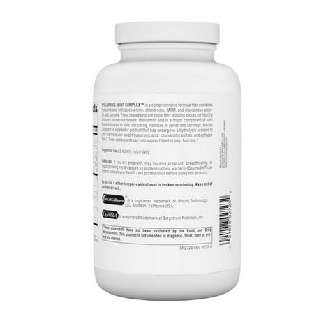 Source Naturals, Hyaluronic Joint Complex, 240 Tabs