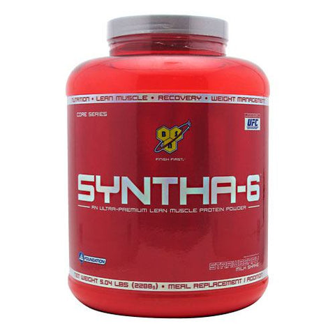 BSN Inc., Syntha-6, Strawberry 5 lbs