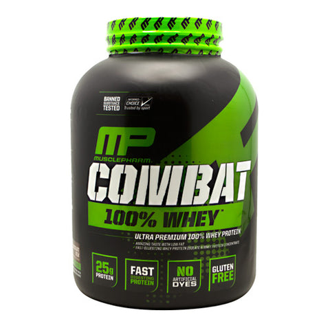 Muscle Pharm, Combat 100% Whey, Chocolate 5 lbs