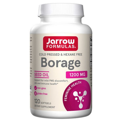 Jarrow Formulas, Borage GLA-240+Gamma Tocopherol, 240 Mg, 120 Softgel
