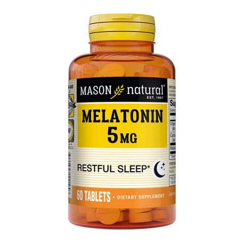 Mason, Extra Strength Melatonin, 5 mg, 60 Tabs