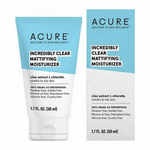 Acure, Oil Control Facial Moisturizer, 1.7 FZ