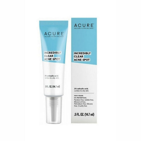 Acure, Incredibly Clear Acne Spot, 0.5 Oz